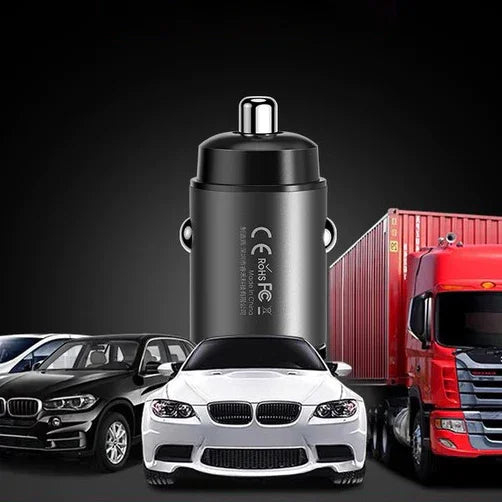 Veranixium Multi Compatible Fast Charging Car Charger - PD45W+QC45W Dual Output