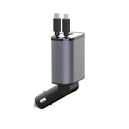 Veranixium 100W Super Fast Charging Metal Car Charger - Premium Power on the Go