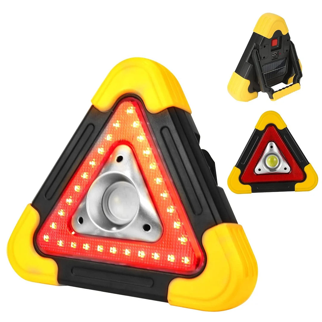 Veranixium LED Solar Charging Tripod Warning Light - Your Ultimate Safety Companion