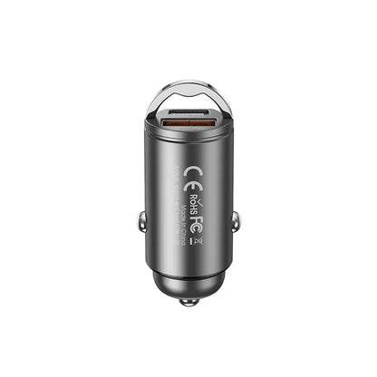 Veranixium Multi Compatible Fast Charging Car Charger - PD45W+QC45W Dual Output