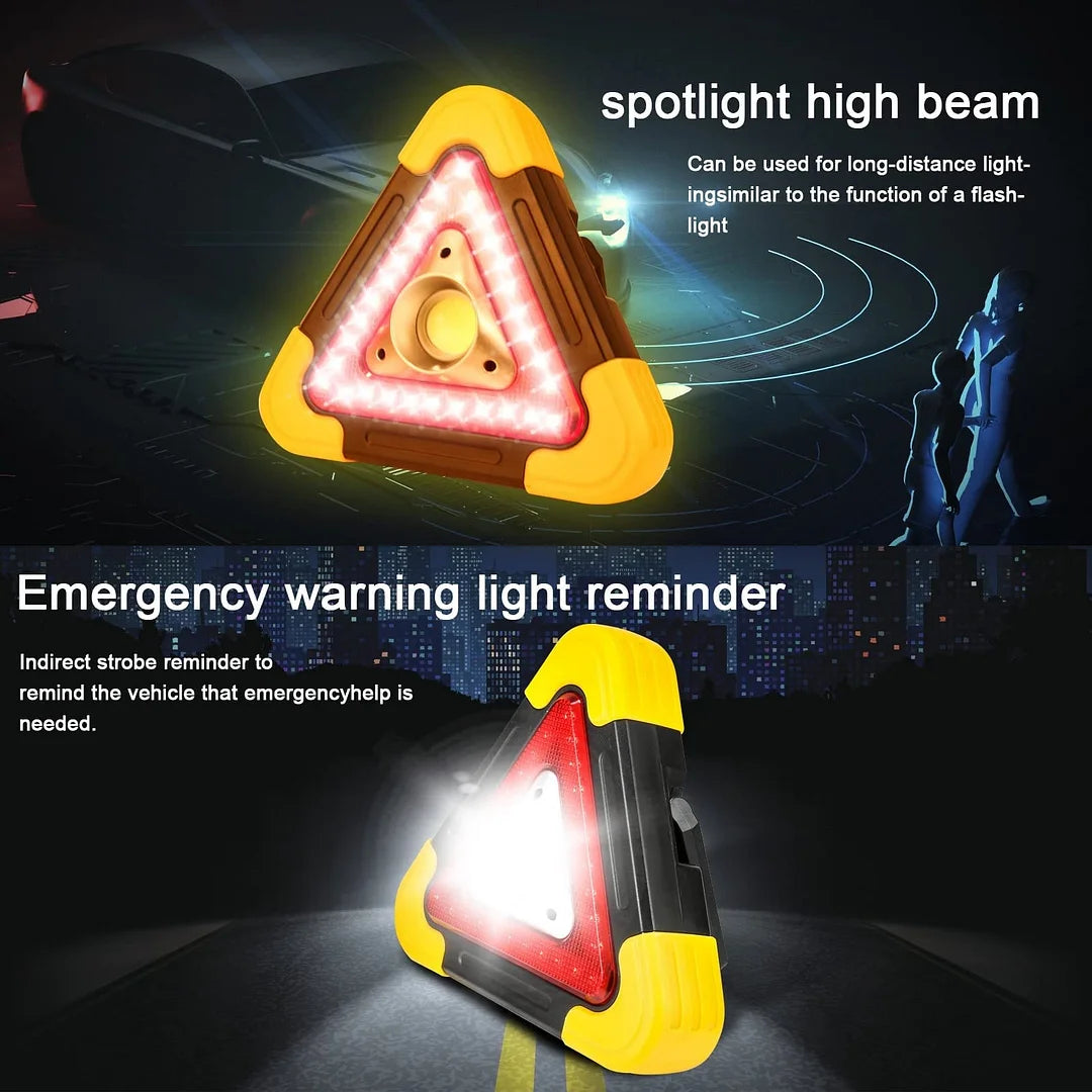 Veranixium LED Solar Charging Tripod Warning Light - Your Ultimate Safety Companion