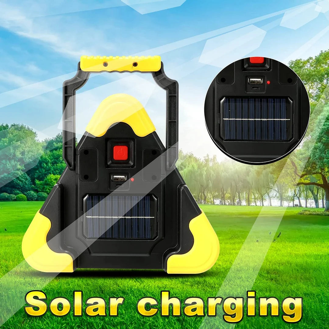 Veranixium LED Solar Charging Tripod Warning Light - Your Ultimate Safety Companion