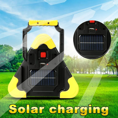 Veranixium LED Solar Charging Tripod Warning Light - Your Ultimate Safety Companion