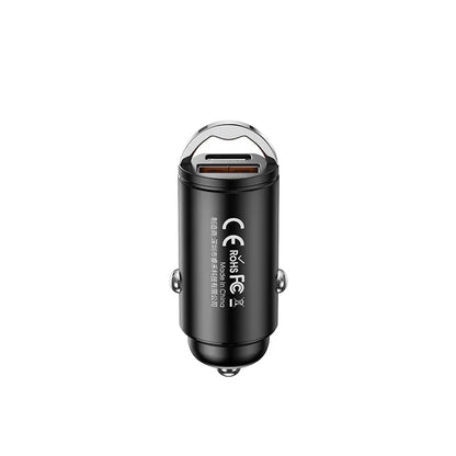 Veranixium Multi Compatible Fast Charging Car Charger - PD45W+QC45W Dual Output